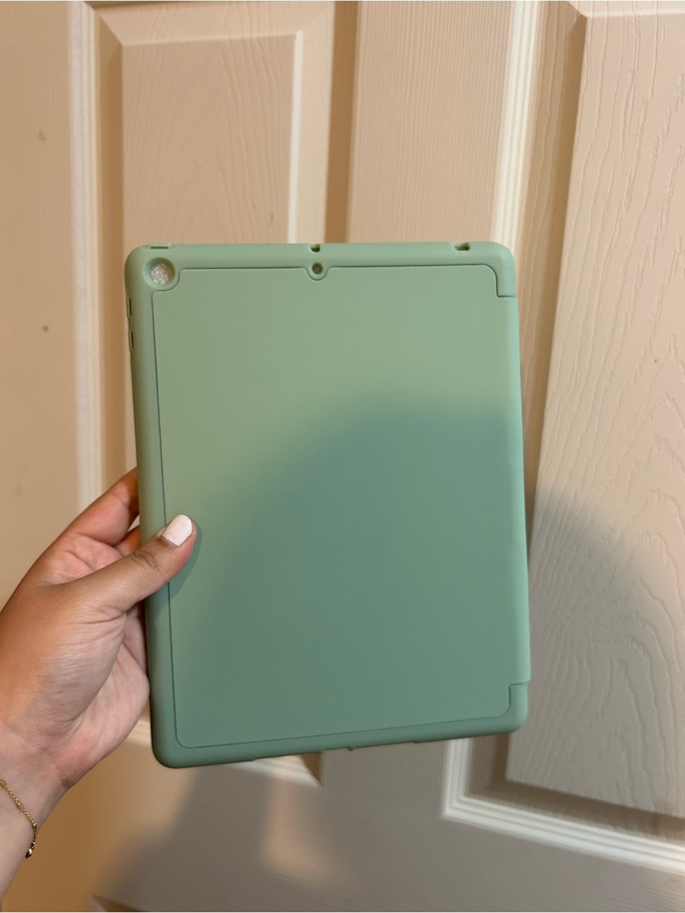 Apple Mint Green Silicone Tablet Case - Slim Protective Cover